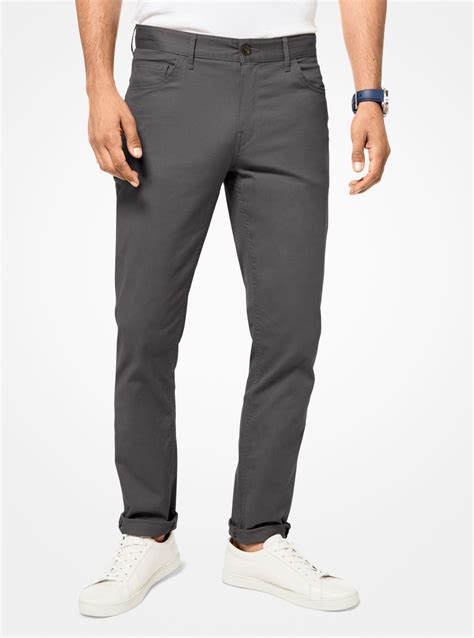 michael kors parker slim fit pants on sale|men's parker slim fit pants.